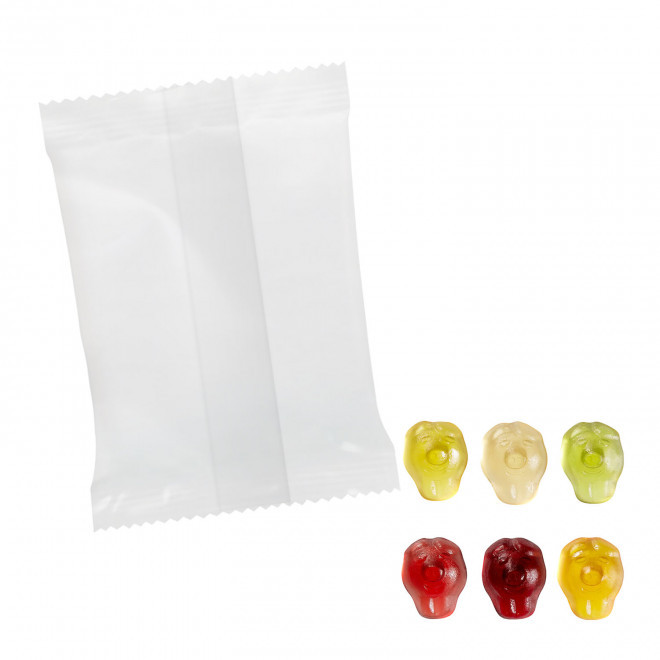 BONBONS GOMME DE FRUITS PERSONNALISABLE 'PIMPY'  - cochon