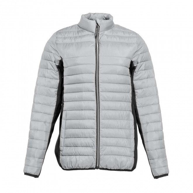 DOUDOUNE PUBLICITAIRE FEMME PEN DUICK® 'BOSTON'  - gris clair