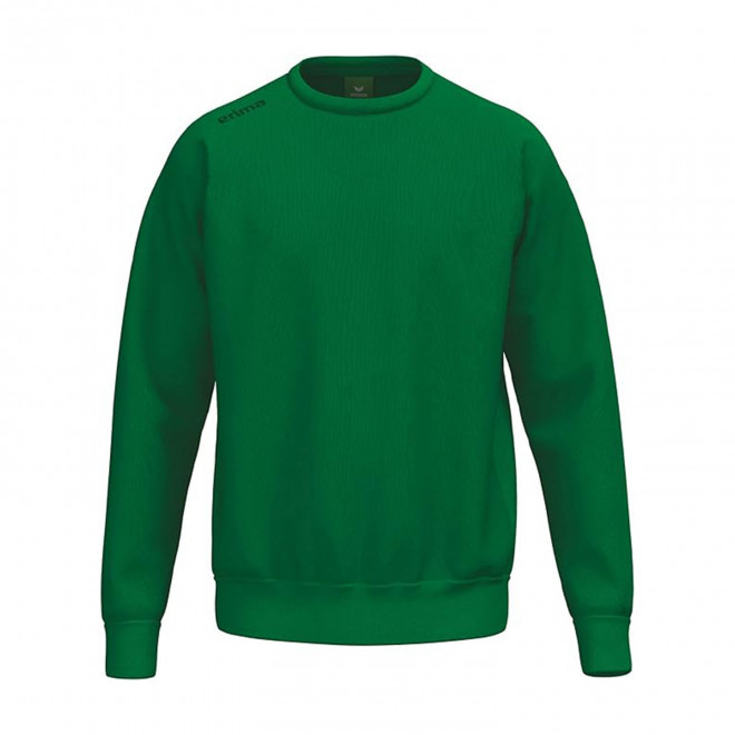 SWEATSHIRT MIXTE PERSONNALISABLE 'TS' - vert