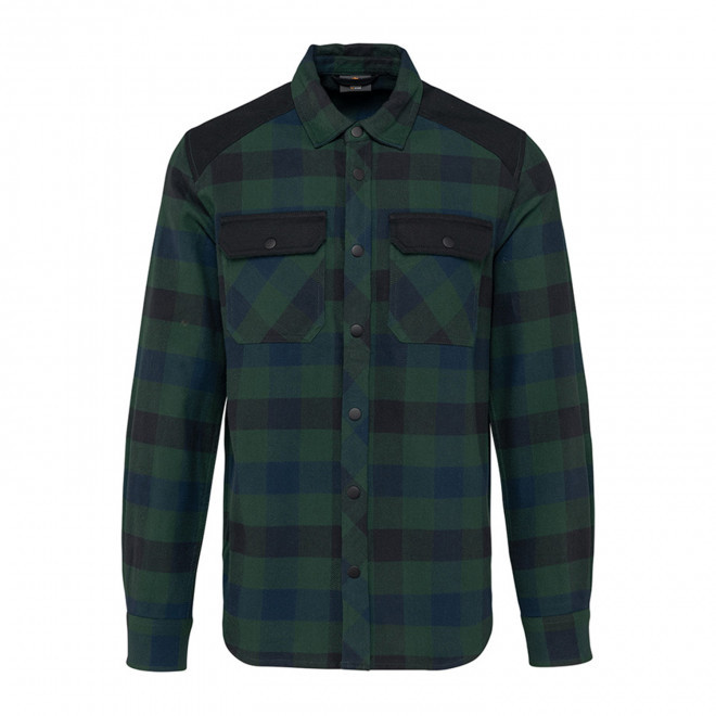 CHEMISE A CARREAUX PERSONNALISABLE 'CARROX' - vert