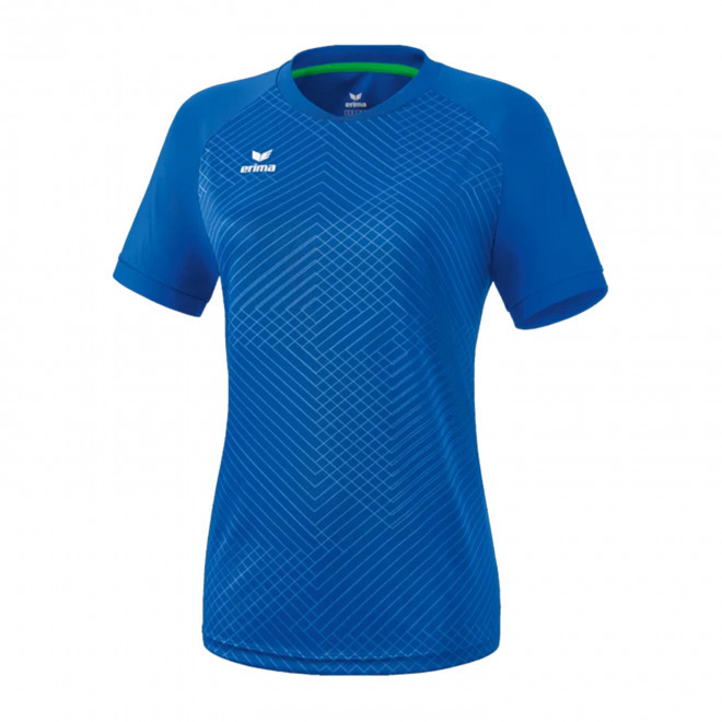 MAILLOT FOOT FEMME PERSONNALISABLE 'MADRID' - bleu