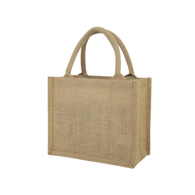 CABAS MINI EN JUTE PERSONNALISABLE 'VAIL' - naturel
