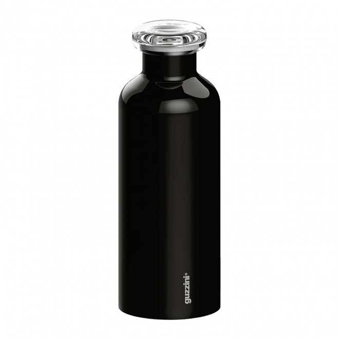 GOURDE ISOTHERME GUZZINI PERSONNALISABLE 'ON THE GO' - noir