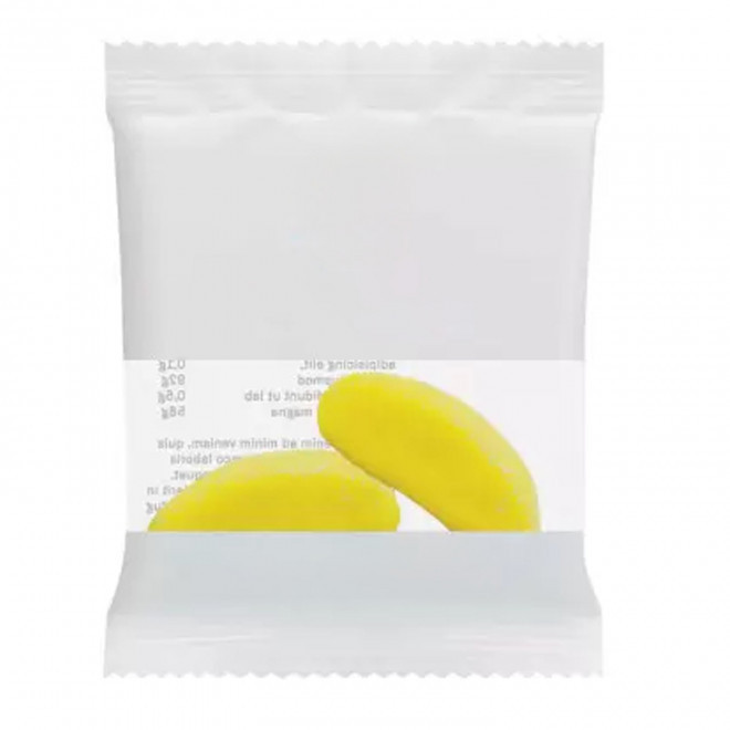 LOT DE 100 SACHETS BANANAS HARIBO® PUBLICITAIRES - banane