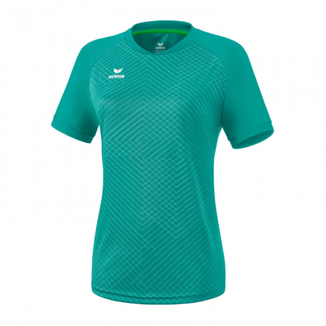 MAILLOT FOOT FEMME PERSONNALISABLE 'MADRID' - turquoise