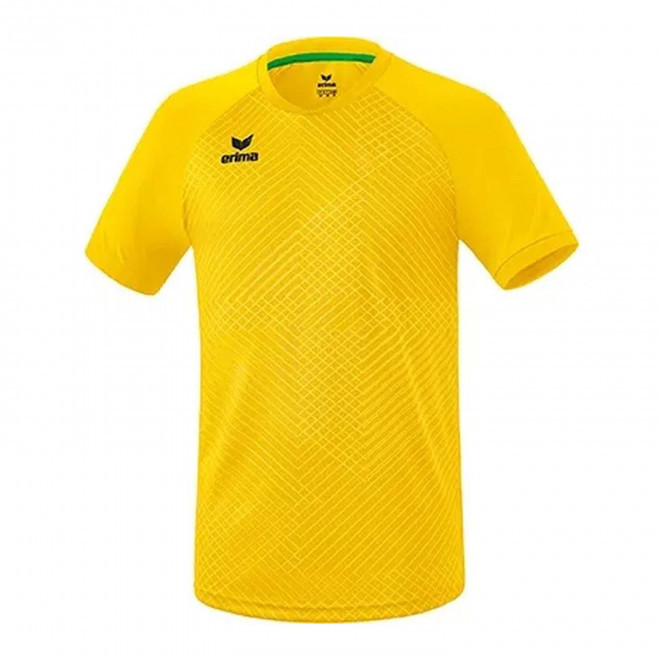 MAILLOT FOOT HOMME PERSONNALISABLE 'MADRID' - jaune