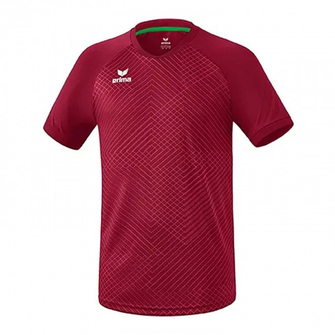 MAILLOT FOOT HOMME PERSONNALISABLE 'MADRID' - bordeaux