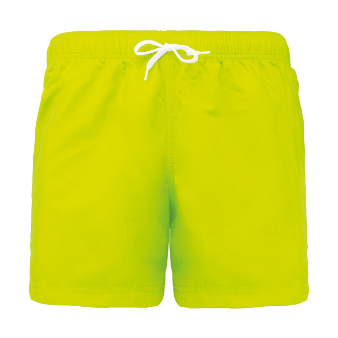SHORT DE BAIN PERSONNALISABLE 'WATERSPORT' - jaune fluo