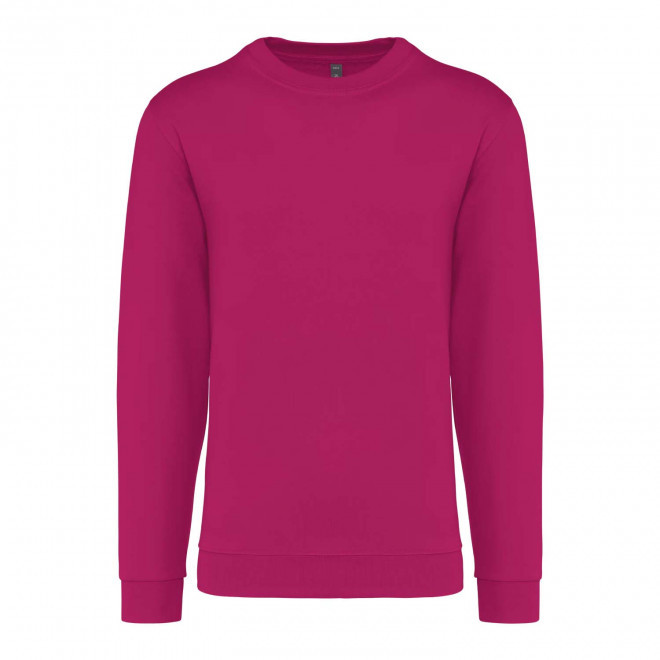 SWEAT-SHIRT MIXTE COL ROND PERSONNALISABLE 'KARIHOOD' - fuchsia