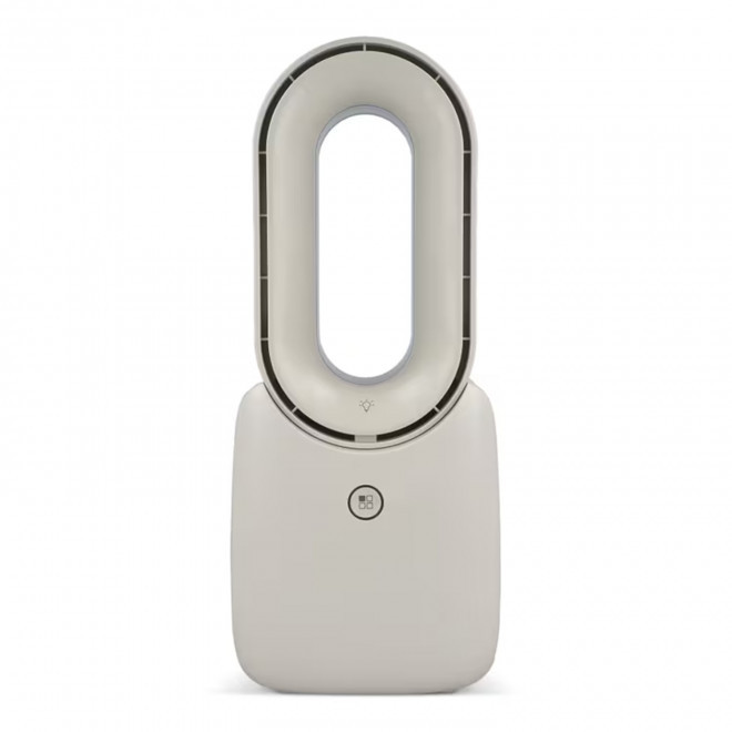 VENTILATEUR PUBLICITAIRE SANS PALES AVEC LED 'JISON' - beige