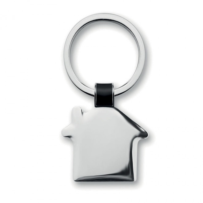 PORTE-CLÉS PERSONNALISÉ EN MÉTAL 'KOTI' - maison