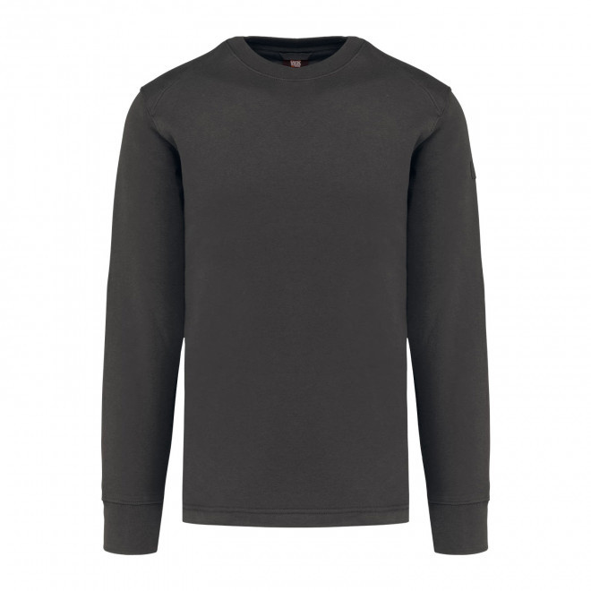 SWEAT-SHIRT DE TRAVAIL MIXTE PERSONNALISABLE 'ENDURA' - gris foncé