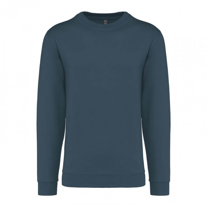 SWEAT-SHIRT MIXTE COL ROND PERSONNALISABLE 'KARIHOOD' - bleu nuit