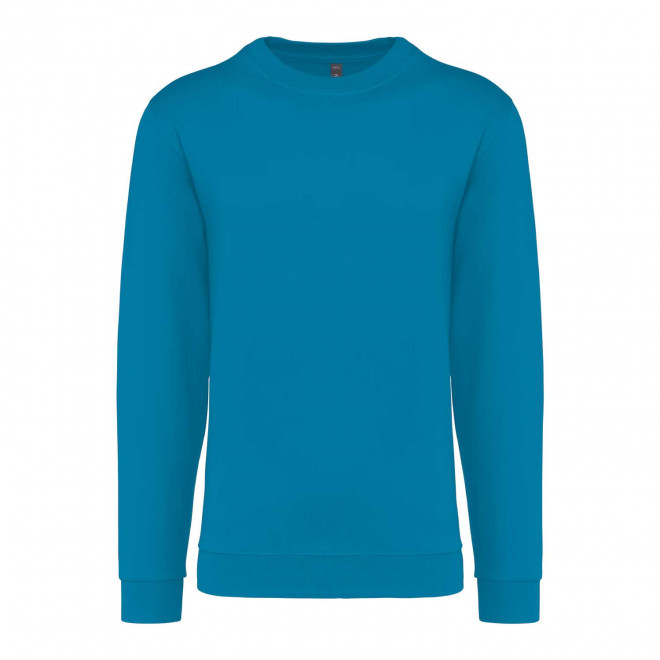 SWEAT-SHIRT MIXTE COL ROND PERSONNALISABLE 'KARIHOOD' - bleu