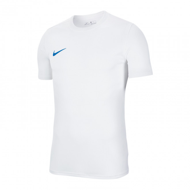 MAILLOT SPORT MC HOMME PERSONNALISABLE 'PARK VII' - blanc/bleu