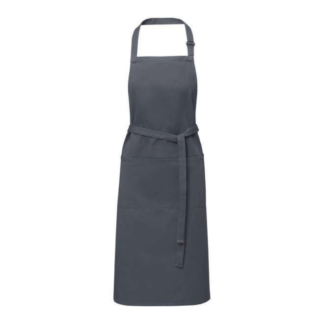 TABLIER PERSONNALISABLE 'CHEF AJUSTABLE' - gris foncé