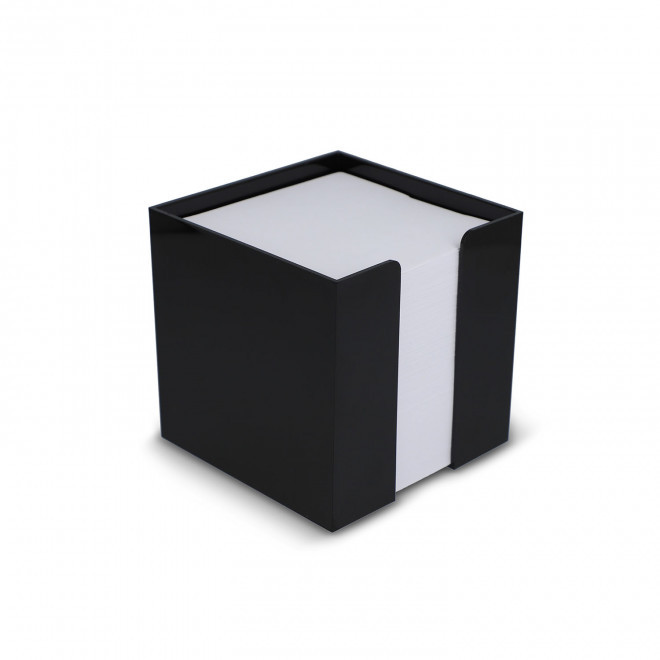 BLOC PAPIER 'CUBI' - noir
