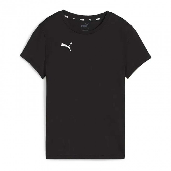 TEE-SHIRT FEMME PERSONNALISE 'TEAMGOAL' - noir