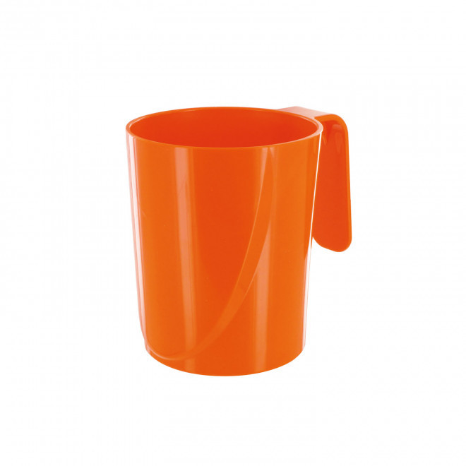 GOBELET AVEC POIGNEE PERSONNALISE 35CL 'COPY COLOR' - orange