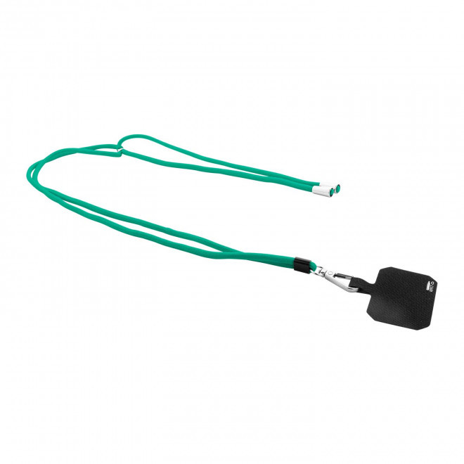 TOUR DE COU TELEPHONE PERSONNALISABLE 'MOBILA COLOR' - vert