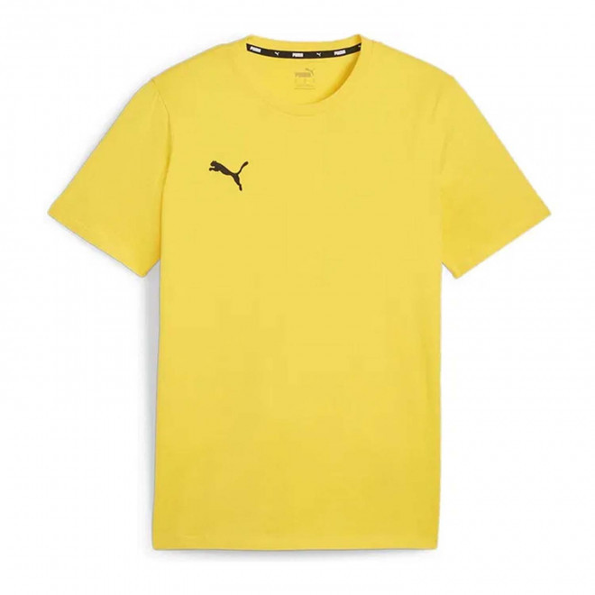 TEE-SHIRT HOMME PERSONNALISE 'TEAMGOAL' - jaune