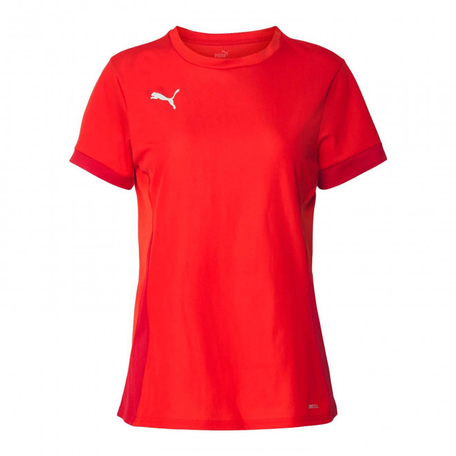 MAILLOT FOOT FEMME PERSONNALISABLE 'TEAMGOAL' - rouge