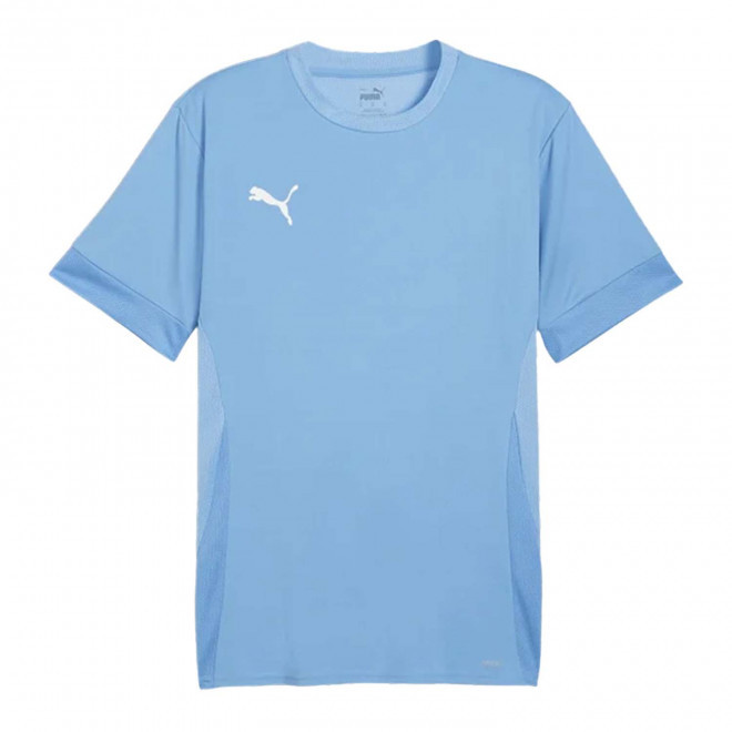 MAILLOT FOOT FEMME PERSONNALISABLE 'TEAMGOAL' - bleu clair