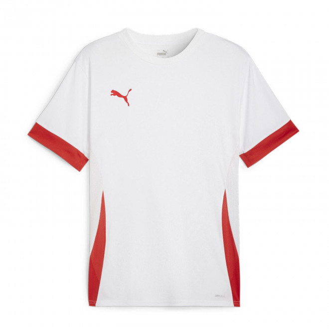 MAILLOT FOOT HOMME PERSONNALISE 'TEAMGOAL' - blanc/rouge