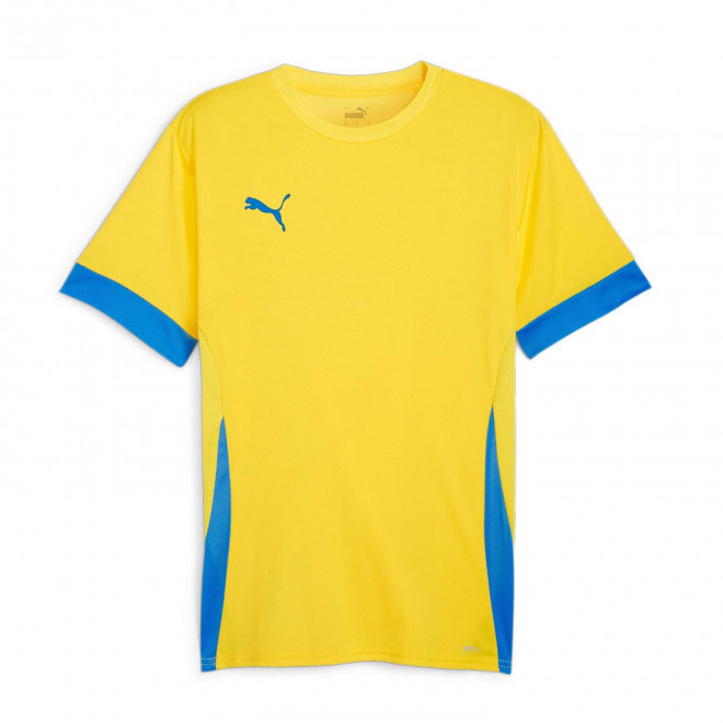 MAILLOT FOOT HOMME PERSONNALISE 'TEAMGOAL' - jaune/bleu