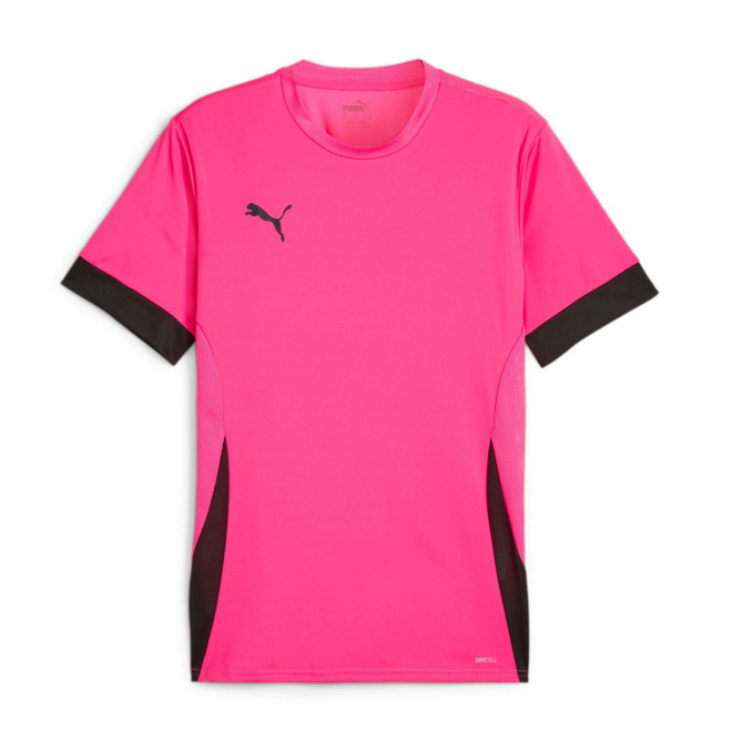 MAILLOT FOOT HOMME PERSONNALISE 'TEAMGOAL' - rose/noir