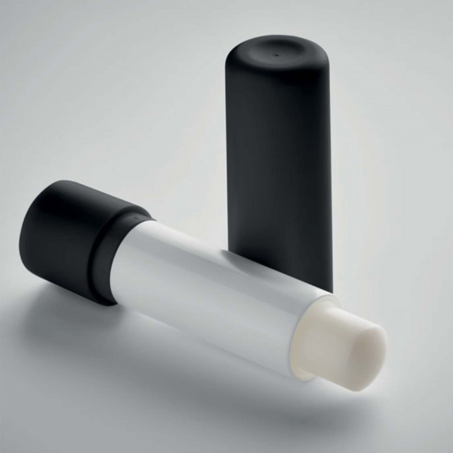 STICK BAUME A LEVRE PERSONNALISABLE 'ISABELLA ABS RECYCLE' - noir