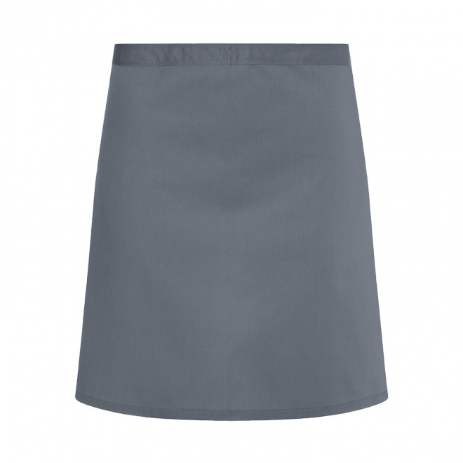 TABLIER MI-LONG KARLOWSKY PERSONNALISABLE 'WAIST APRON' - gris anthracite