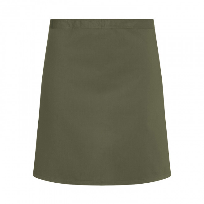 TABLIER MI-LONG KARLOWSKY PERSONNALISABLE 'WAIST APRON' - vert kaki