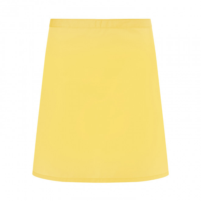 TABLIER MI-LONG KARLOWSKY PERSONNALISABLE 'WAIST APRON' - jaune