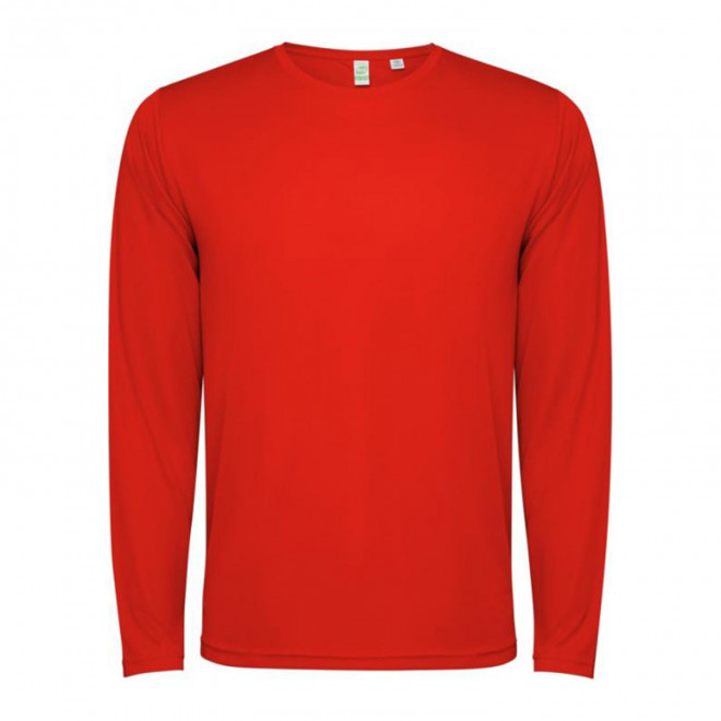 TEE-SHIRT ML SPORT MIXTE PERSONNALISABLE 'ESTORIL' - rouge