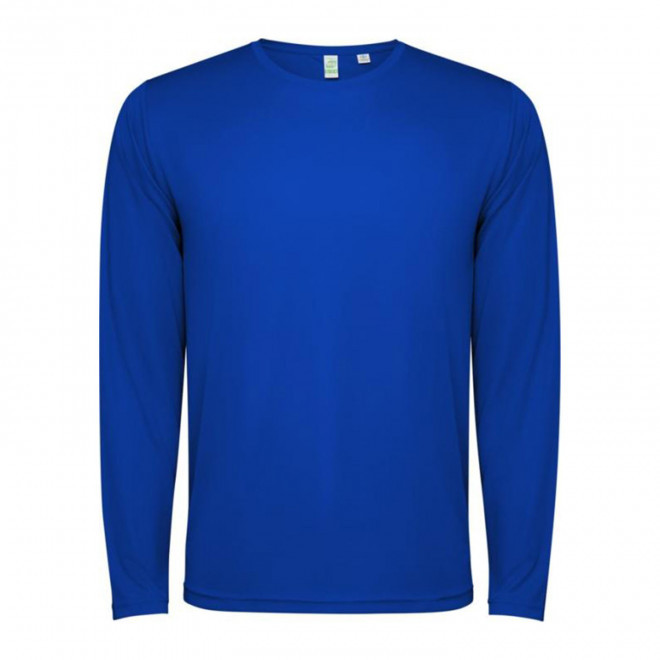 TEE-SHIRT ML SPORT MIXTE PERSONNALISABLE 'ESTORIL' - bleu