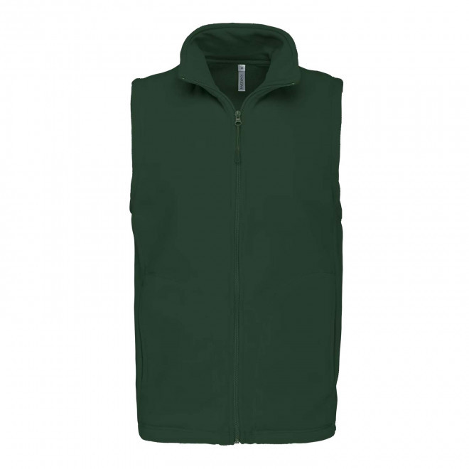 POLAIRE PERSONNALISABLE BODYWARMER HOMME 'KARIPOL BW' - vert forêt