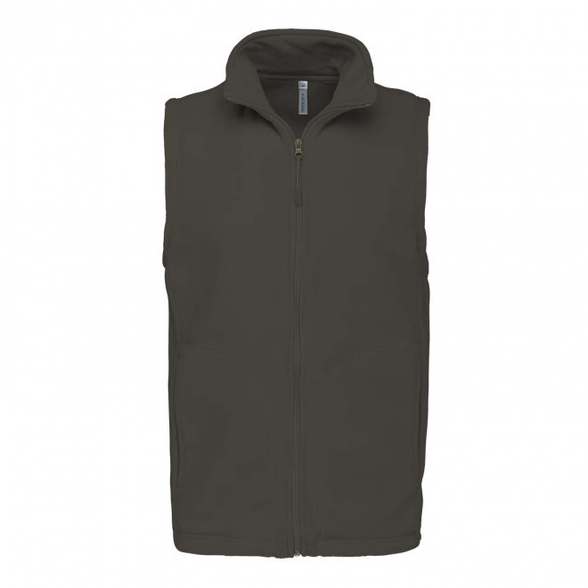 POLAIRE PERSONNALISABLE BODYWARMER HOMME 'KARIPOL BW' - vert olive