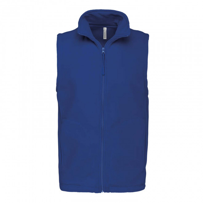 POLAIRE PERSONNALISABLE BODYWARMER HOMME 'KARIPOL BW' - bleu royal