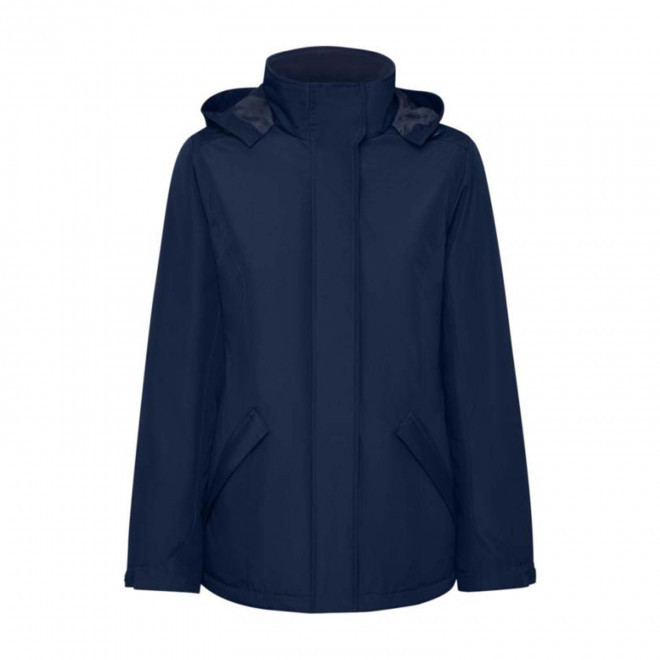 VESTE PARKA FEMME PERSONNALISEE 'AMERICA' - bleu marine