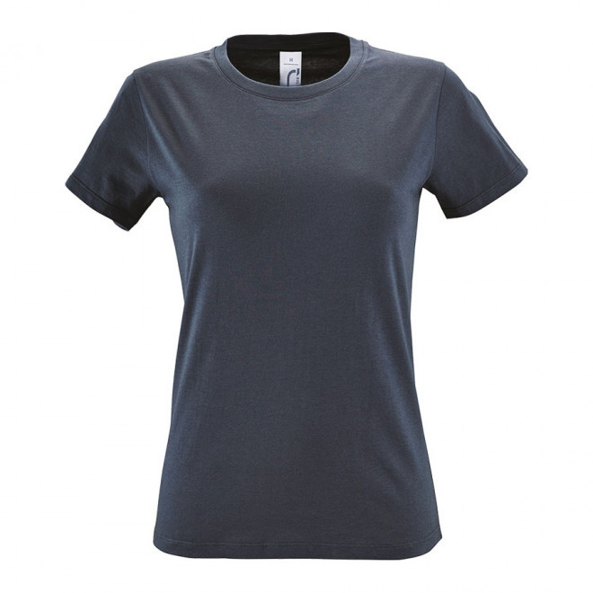 TEE-SHIRT PUBLICITAIRE FEMME 'REGENT' 150 GR/M² - gris souris