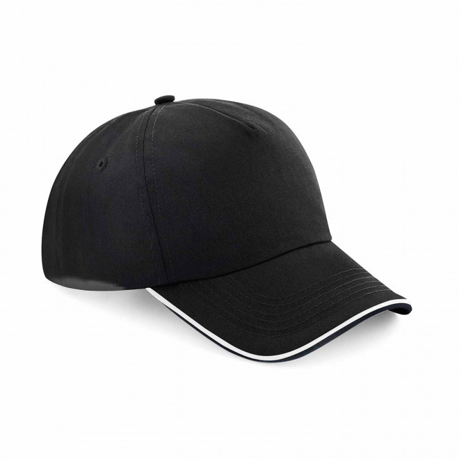 CASQUETTE PERSONNALISABLE 'FRANKI' - noir/blanc