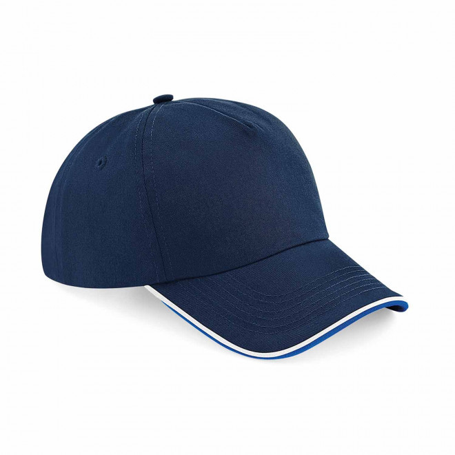 CASQUETTE PERSONNALISABLE 'FRANKI' - marine/blanc/bleu