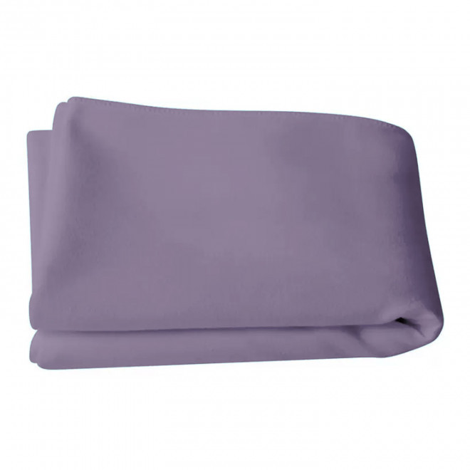 SERVIETTE MICROFIBRE PUBLICITAIRE 70x140 CM 'POLLY'  - mauve