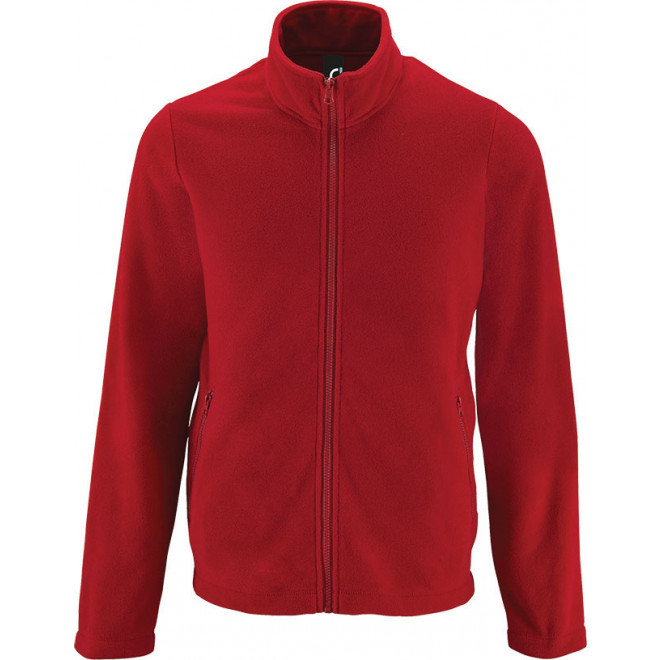 VESTE POLAIRE PERSONNALISÉE HOMME 'NORMAN' 200 GR/M² - rouge