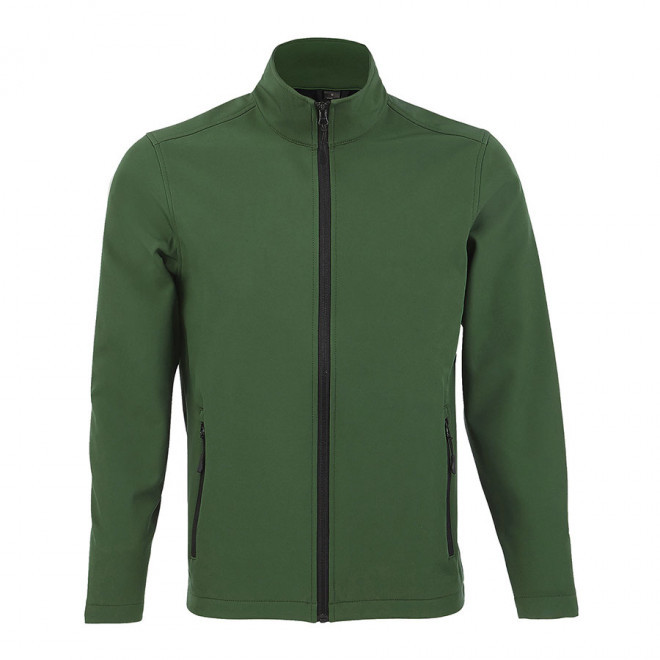 VESTE SOFTSHELL PERSONNALISÉE HOMME 'RACE' 280 GR/M² - vert bouteille