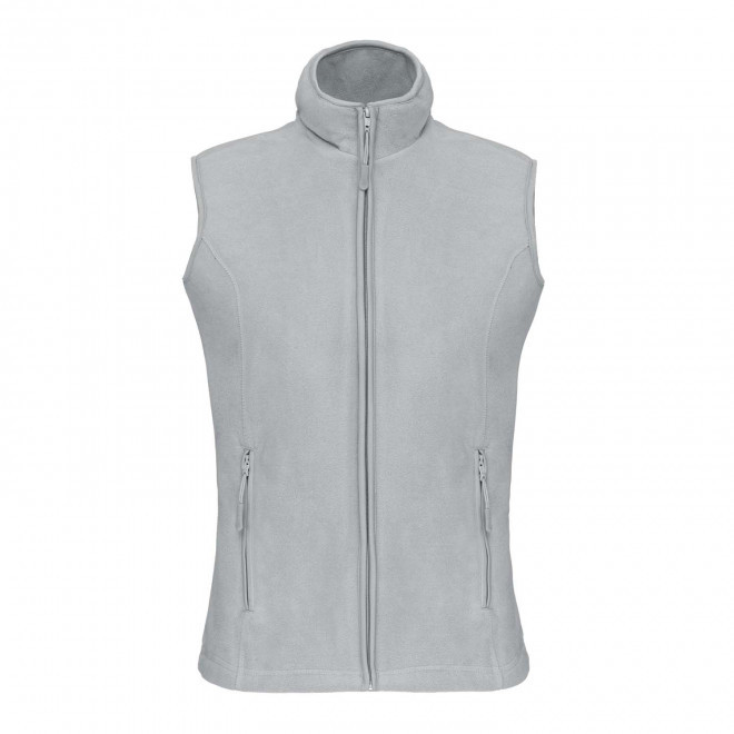 POLAIRE PERSONNALISABLE BODYWARMER FEMME 'KARIPOL BW' - gris clair