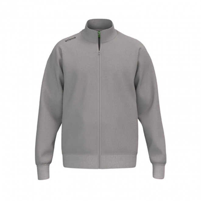 SWEAT ZIPPE FEMME PERSONNALISE 'TS' - taupe