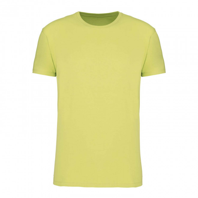 TEE-SHIRT PERSONNALISABLE BIO COULEUR HOMME 'KARIBA 150' - jaune citron