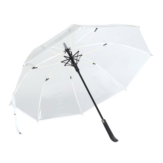 PARAPLUIE PERSONNALISÉ MANCHE DROIT 'CALLEN' - blanc